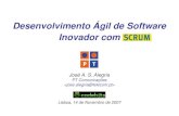 Desenvolvimento Ágil de Software com SCRUM