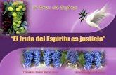 El fruto del Espíritu es justicia
