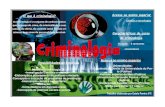 Poster criminologia