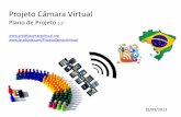 Projeto Câmara Virtual: Plano de Projeto 1.2