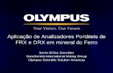 Aplicação de Analizadores Portáteis de FRX e DRX em Mineral do Ferro
