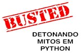 Derrubando mitos em Python