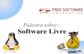 Palestra Software Livre [UPDATE]