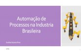 Automação de processo na industria brasileira