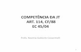 Competência da jt art.114 cf