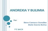Anorexia y Bulimia por Elena Carrasco y Maria Garcia