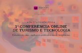 1º Conferência Online de Turismo e Tecnologia