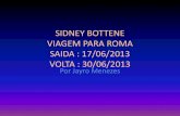Sidney Bottene em Roma