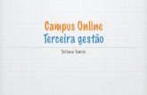 Campus Online - Análise 3ª gestão