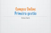 Campus Online - Análise 1ª gestão