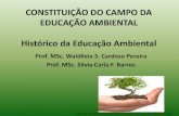 Constituição do campo da educação ambiental