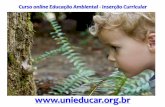 Curso online educação ambiental   inserção curricular