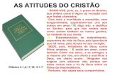 Atitudes Do Cristão