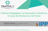 Prática Pedagógica na Educação a Distancia: O caso do Politécnico do Porto