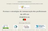 Formas e estratégias de remuneração dos profissionais da APS em PORTUGAL
