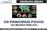 geo aula 6 Os povos da biblia parte 2 geografia juvep prof. gil da silva