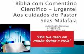 Bíblia com comentário científico   urgente  ! silas malafaia