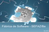 Apresentação sobre fábrica de software para o COGEF (SEFAZ) em 12-11-2012