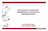 Jornalismo e Internet: novos conceitos para a web