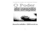O poder da oração   josivaldo oliveira