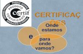Certificações onde estamos e para onde vamos renato josé de melo professor especialista em gestão do agronegócio café