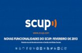 Novas Funcionalidades do Scup (2013)