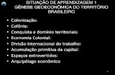GÊNESE DO TERRITÓRIO BRASILEIRO