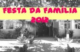 Festa família 2012