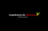 analise de arquitetura da informação