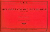 Violoncelo   método - sebastian lee - 40 estudos melodicos - opus 31 - livro 1