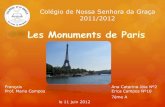 Les Monuments de Paris  par Catarina et Érica 7ºA