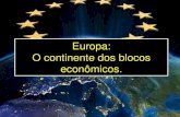 Europa continente dos blocos