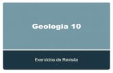 Geologia 10   preparação para o segundo teste de avaliação
