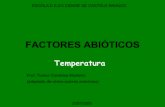 Factores Abióticos Temperatura