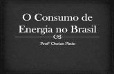 O consumo de Energia no Brasil