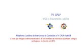 Plataforma Lusófona de Intercâmbio de Conteúdos e TV CPLP via WEB