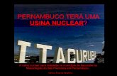 Pernambuco terá uma usina nuclear