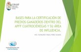 Bases para la certificación de predios ganaderos dentro del apff cuatrociénegas y su área de influencia.