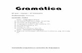 Estudo de gramática. março. 6º ano