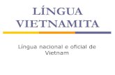 Língua vietnamita carolina silva