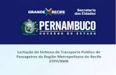 [NE10]Documento sobre a licitação dos ônibus do Grande Recife