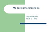 Modernismo brasileiro apresentação final