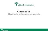 Cinemática - Abril