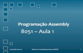 Aula 1 - Assembly - 8051