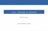 Linux - Instalação de Programas