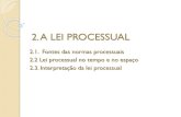 DPP - Aula 2 - Lei Processual
