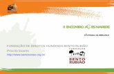 Fundação Bento Rubião - II Encontro Ações da Rede