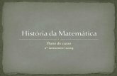 História da Matemática.