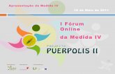 Puerpolis ii apresentação i forum online medida iv