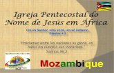 Informe misionero mozambique final ano 2011